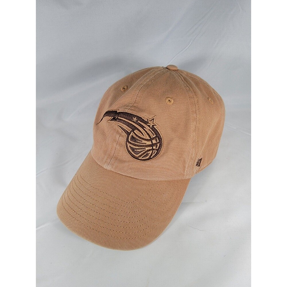 Orlando Magic Men's '47 Khaki/Tan Clean Up Adjustable Ballpark Hat NBA Cap